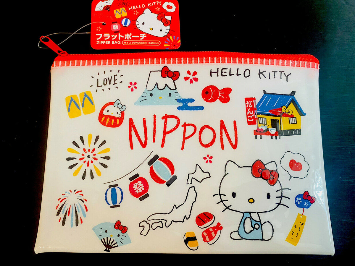 Hello Kitty Sanrio Kawaii Zipper BAG from JAPAN NEW