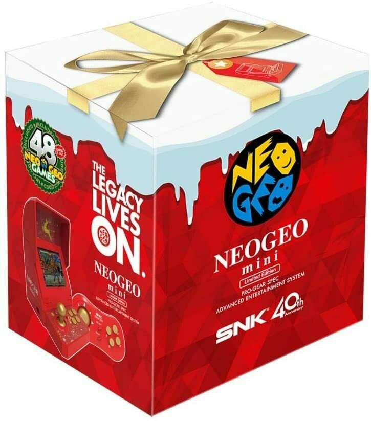 SNK NEOGEO mini Christmas Limited Edition console Japan