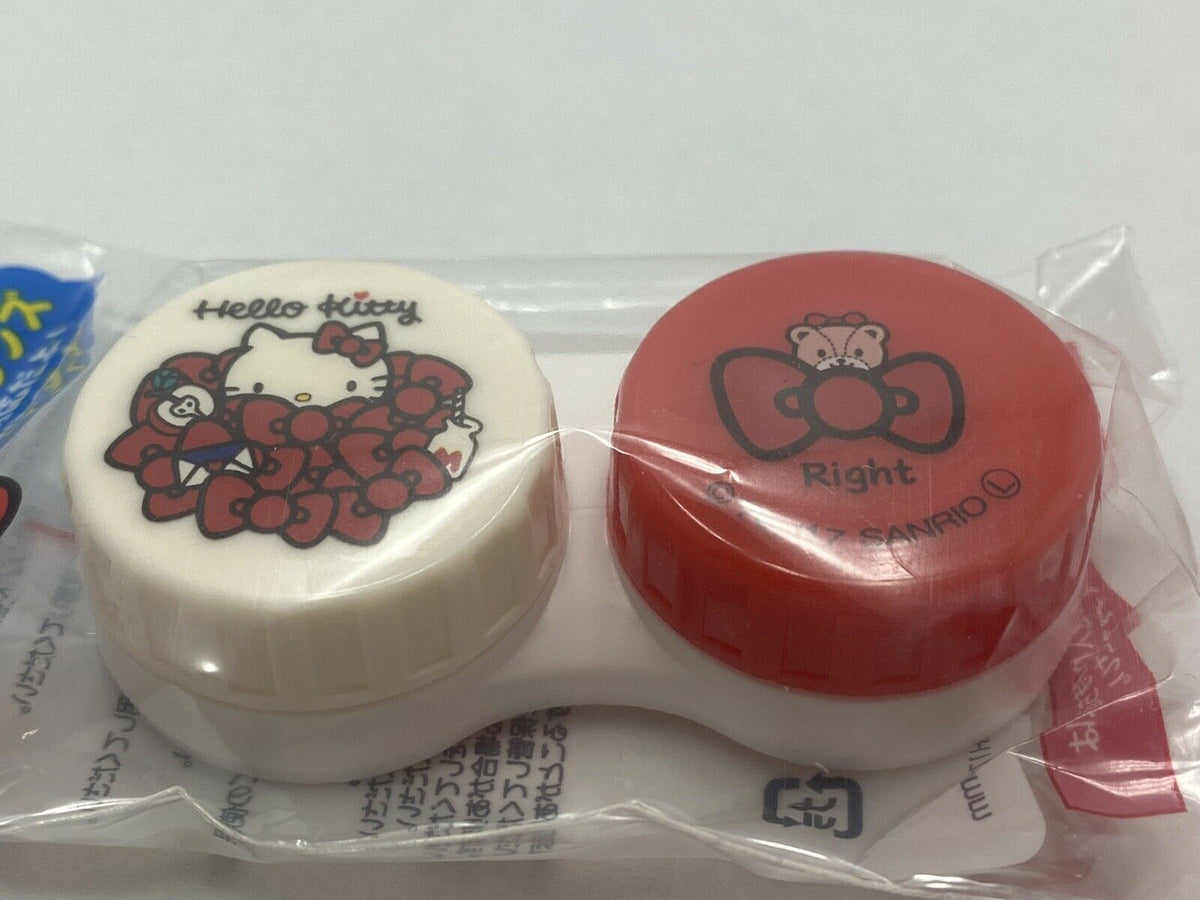 Sanrio Hello Kitty contact lens case from Japan