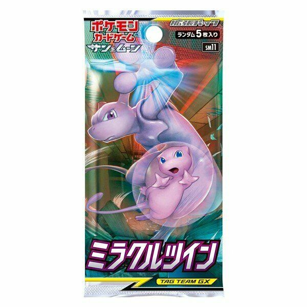 Pokemon Card Game Sun & Moon Miracle Twin GX Tag Team Expansion Pack BOX