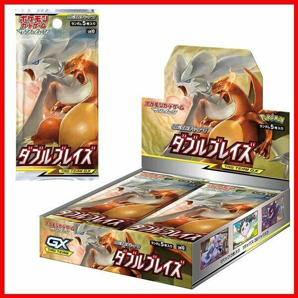 Pokemon Card Game Sun & Moon Double Blaze GX Tag Team Expansion Pack BOX