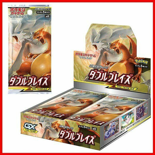 Pokemon Card Game Sun & Moon Double Blaze GX Tag Team Expansion Pack BOX
