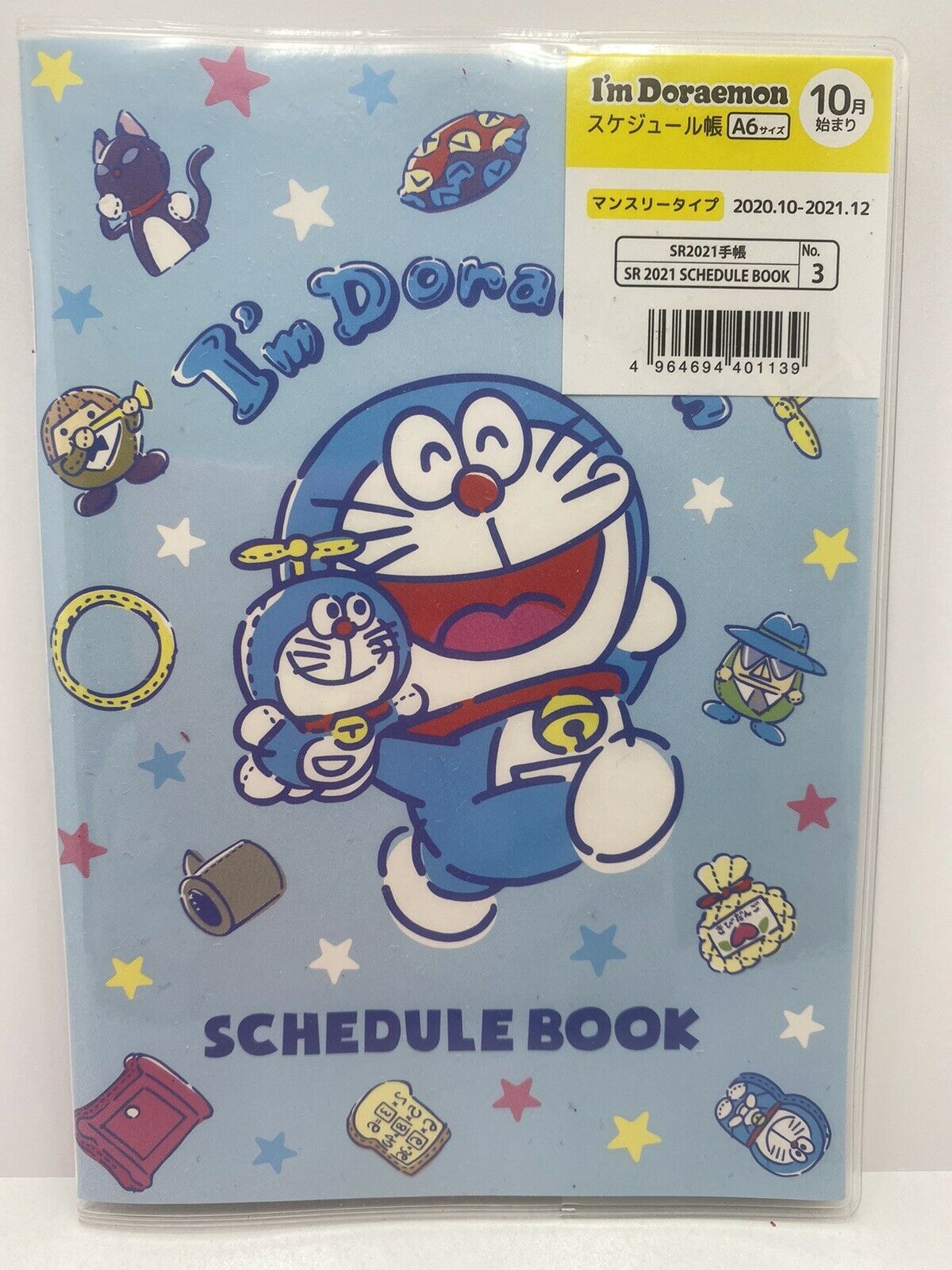 Doraemon Monthly Schedule Book 2021 from Japan NEW