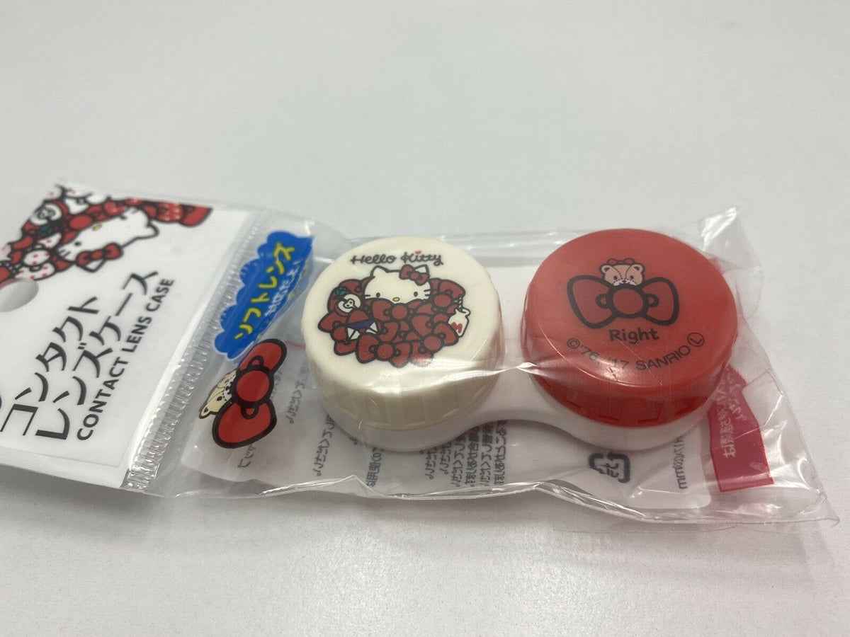 Sanrio Hello Kitty contact lens case from Japan