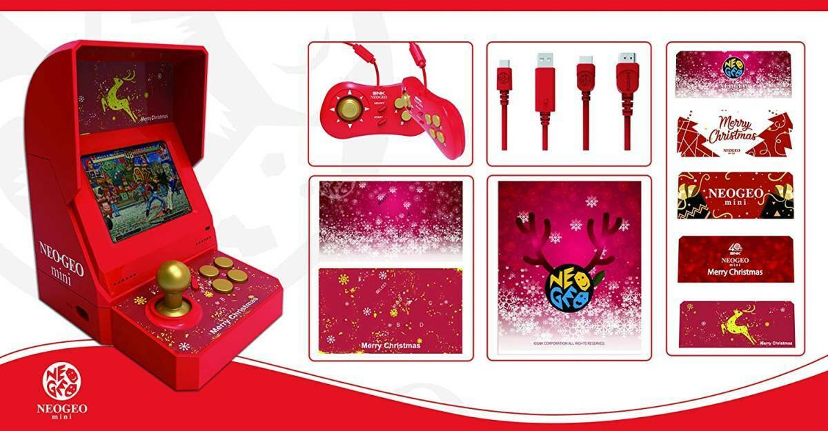 SNK NEOGEO mini Christmas Limited Edition console Japan