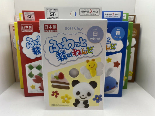 DAISO JAPAN NEW Soft Clay Light weight 7 color set (Nendo)