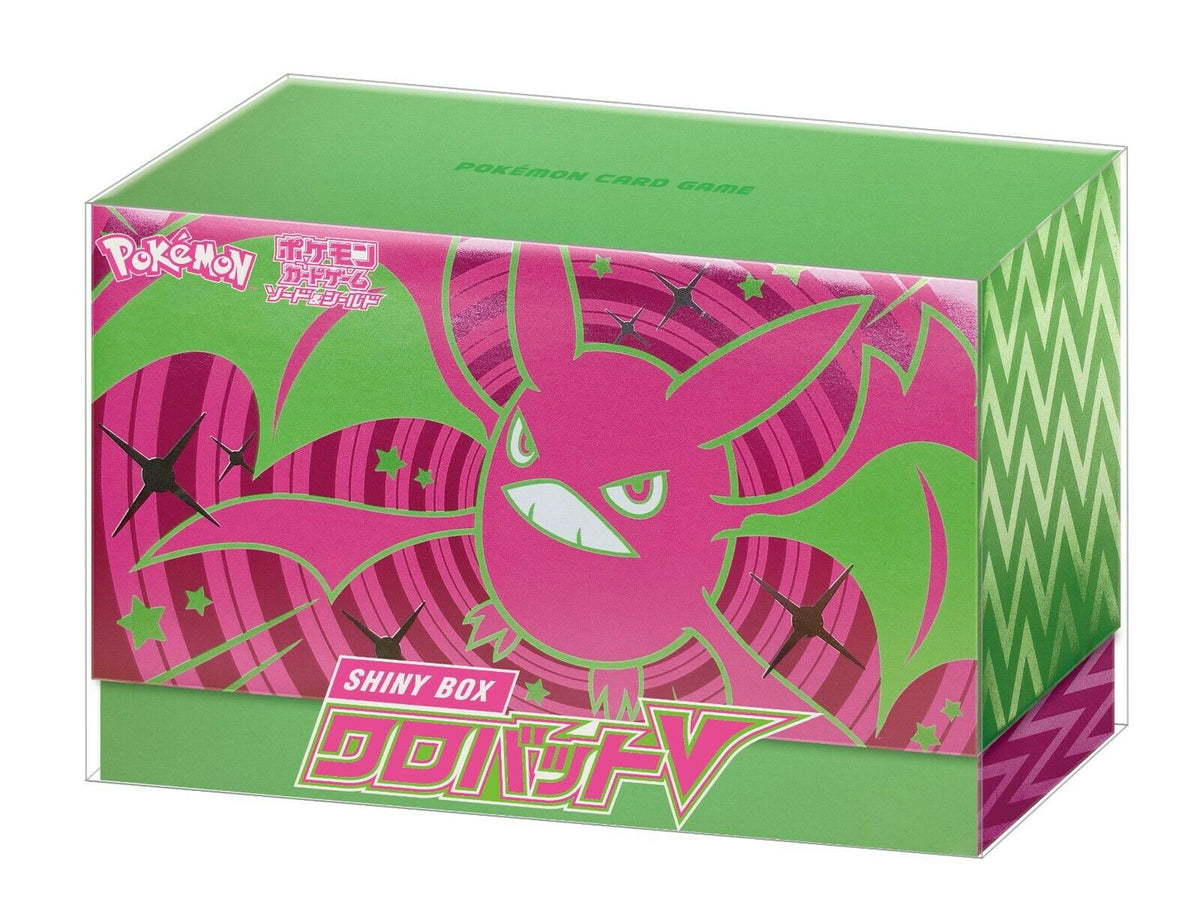 Pokemon Card Game Sword & Shield Shiny Box Crobat V from Japan