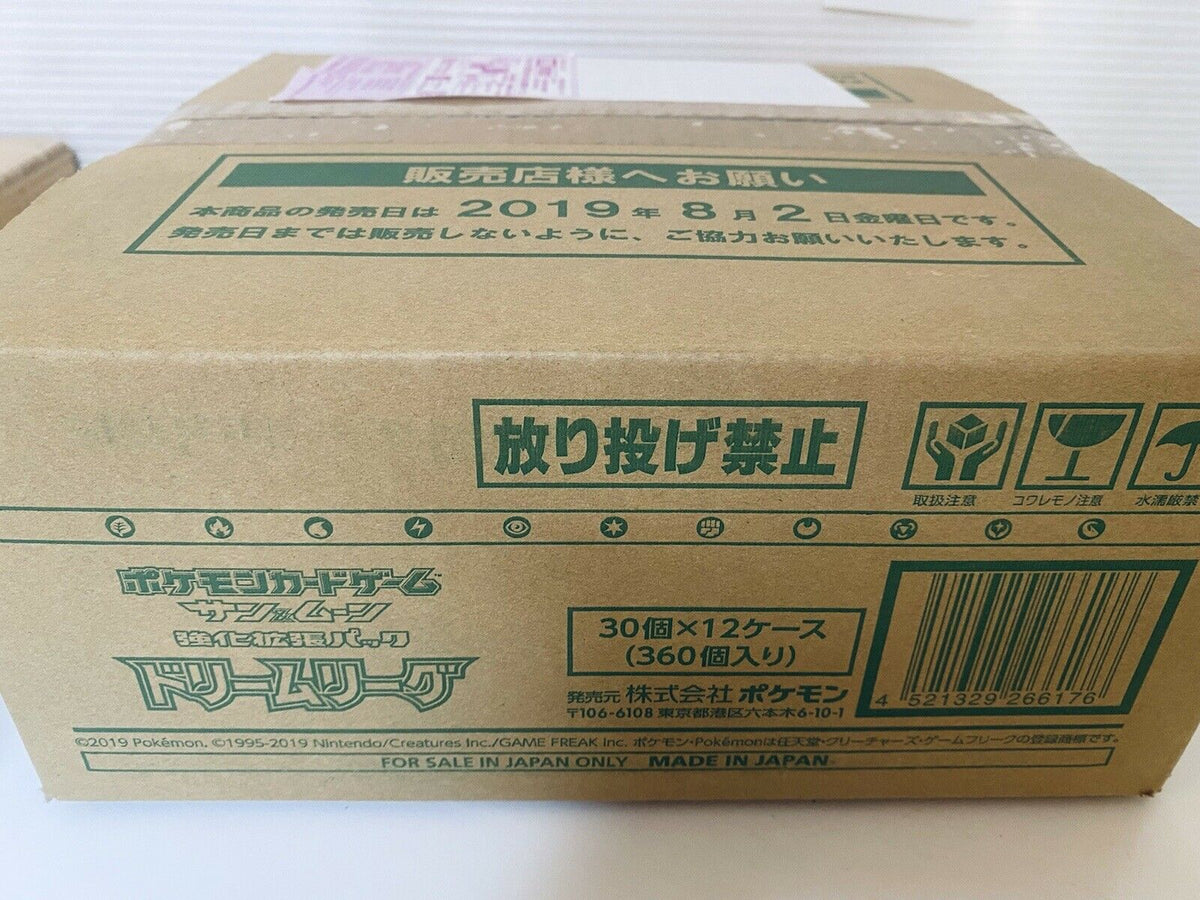 Pokemon Card Game Sun & Moon Dream League Enhanced Expansion Pack 1carton(12BOX)