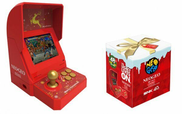 SNK NEOGEO mini Christmas Limited Edition console Japan