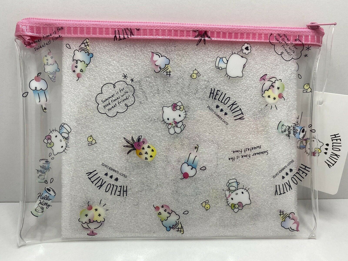 SANRIO Hello Kitty Sanrio Zipper BAG from Daiso JAPAN